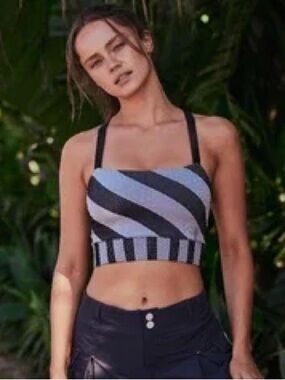 NWOT Free People Swipe Right Cami